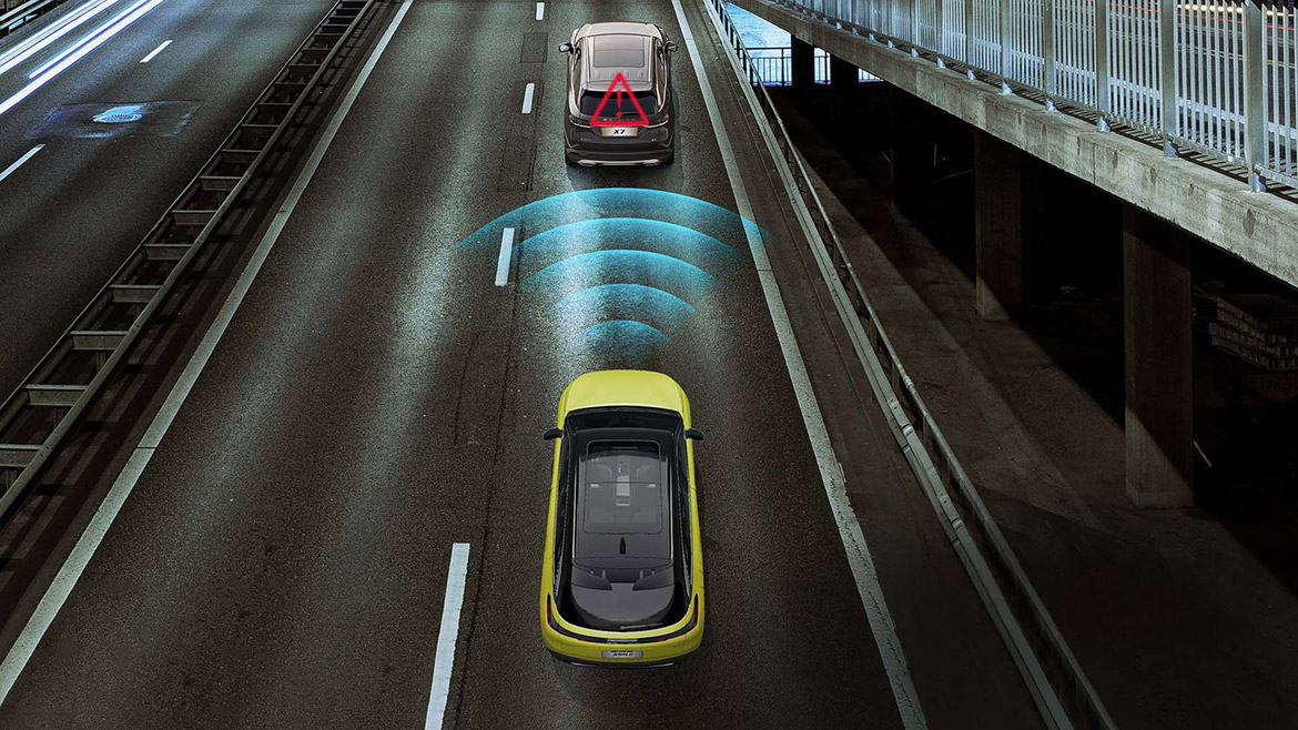 Baic Beijing 5 - Autonomiczny System Hamowania